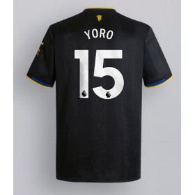 Pánské fotbalový oblečení Manchester United Leny Yoro #15 Tretí košile 2025-26 Krátkým Rukávem